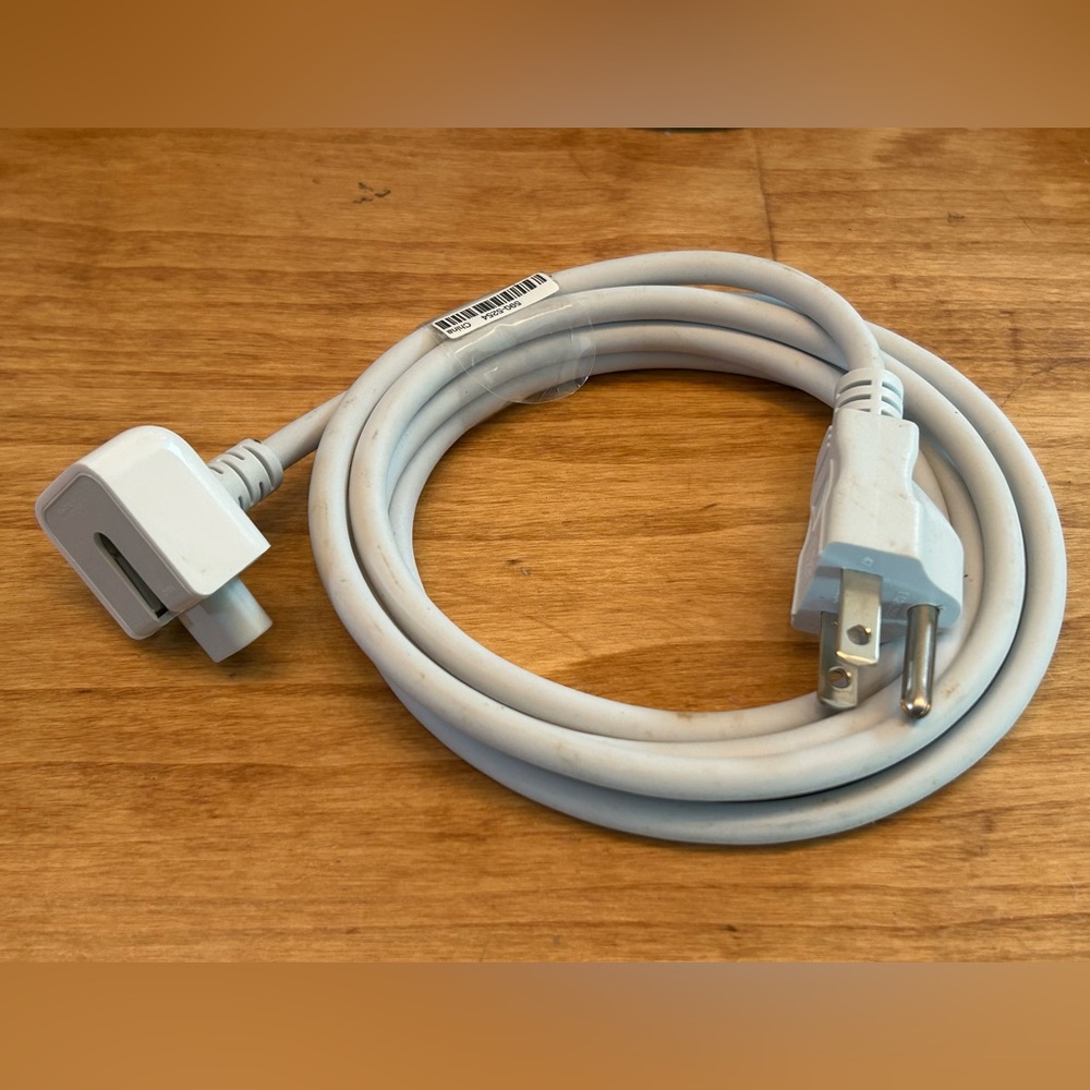 Genuine Apple MagSafe Power AC Adapter Extension Cable MacBook Pro Volex 3 prong